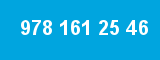 978 161 25 46